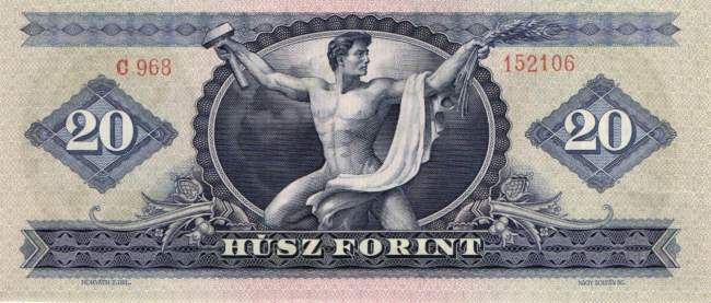 20 Forint 1969